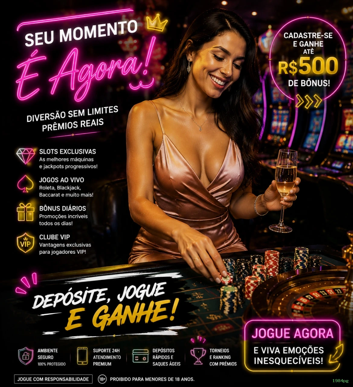 Plataforma completa da 1984pg com todos os jogos